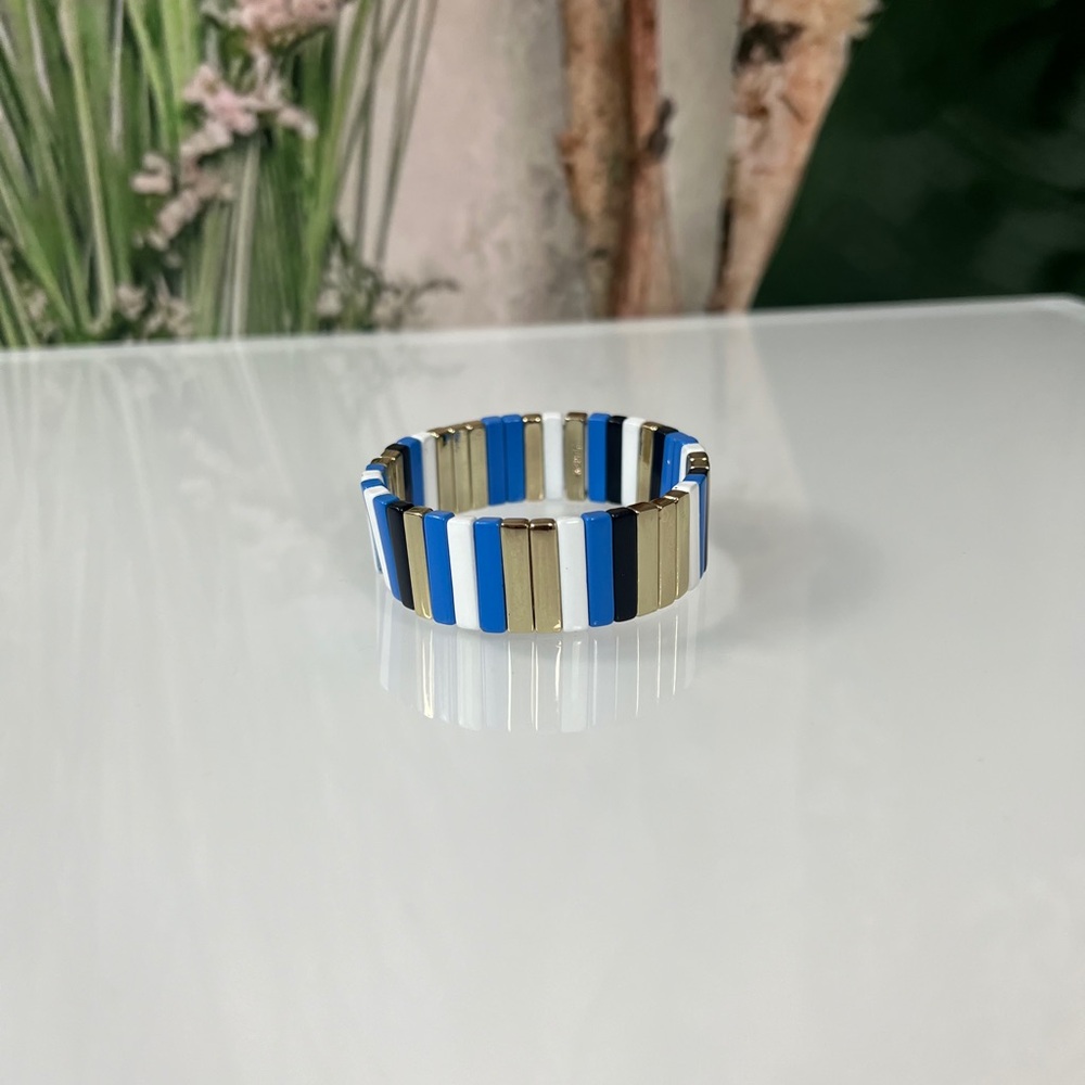 J.Crew blue/white bracelet